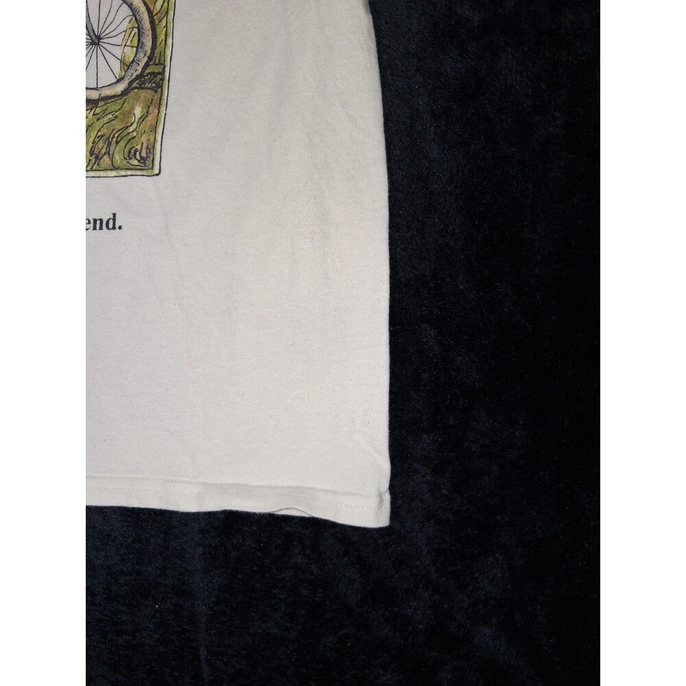 Frog & Toad Short Sleeve Graphic Tee L Cream Nostalgia Retro Vintage Kidcore - Picture 5 of 9